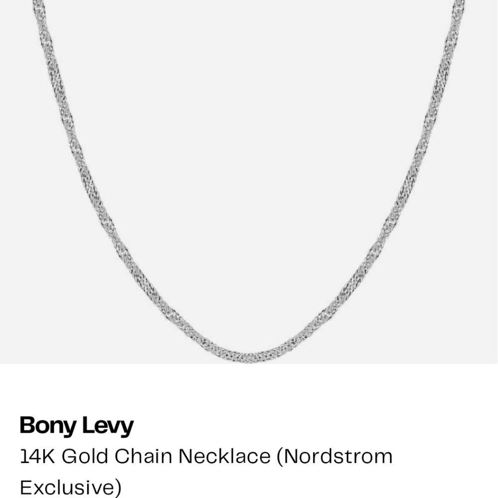Bony Levy 14K Gold Chain Necklace
